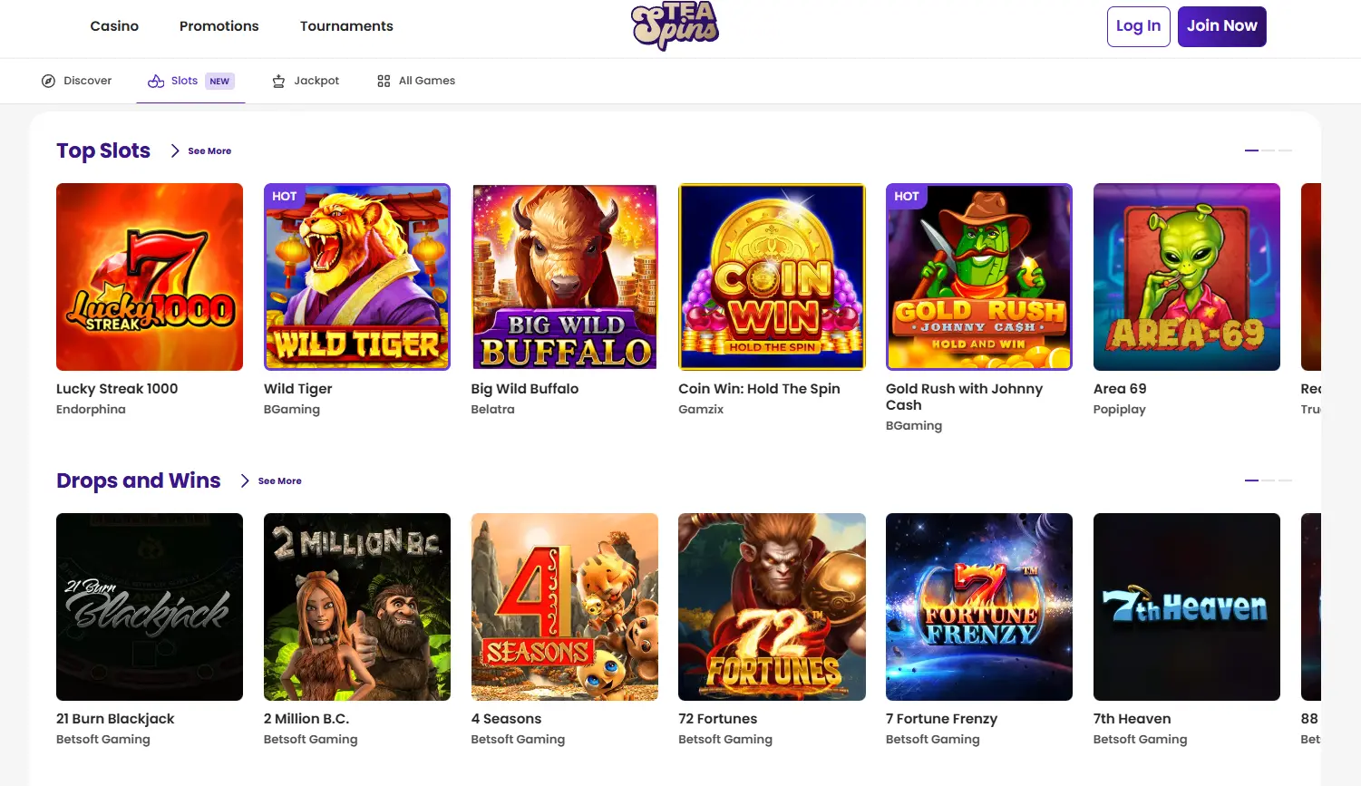 Games in Non GamStop casinos